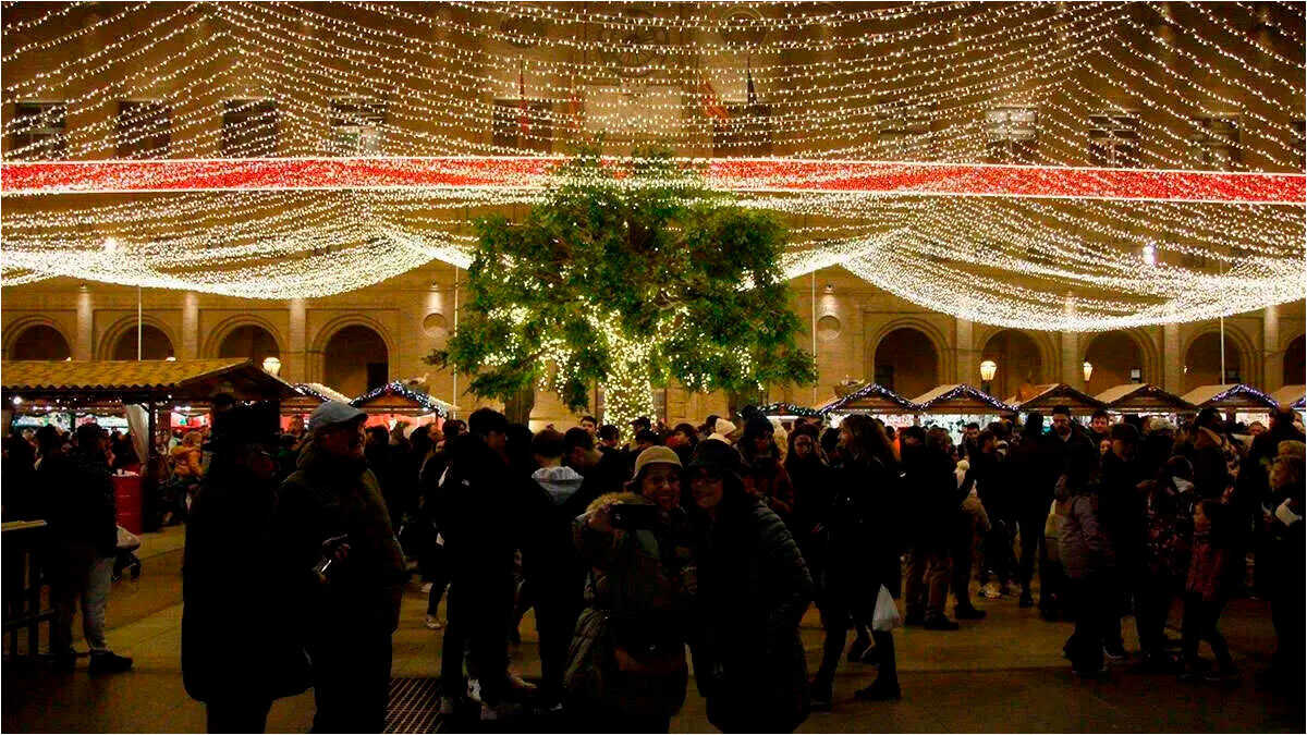 Nach Vigo ist Zaragoza an der Reihe: An diesem Tag beginnt der Aufbau der Weihnachtsbeleuchtung