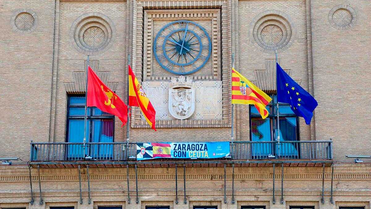 Zeit und Ort der Kundgebung in Zaragoza zur Unterstützung von Ceuta