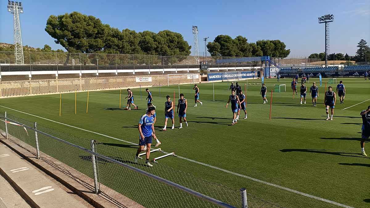 Sangalli ist ebenfalls bei Real Zaragozas Premiere im Ibercaja Estadio dabei