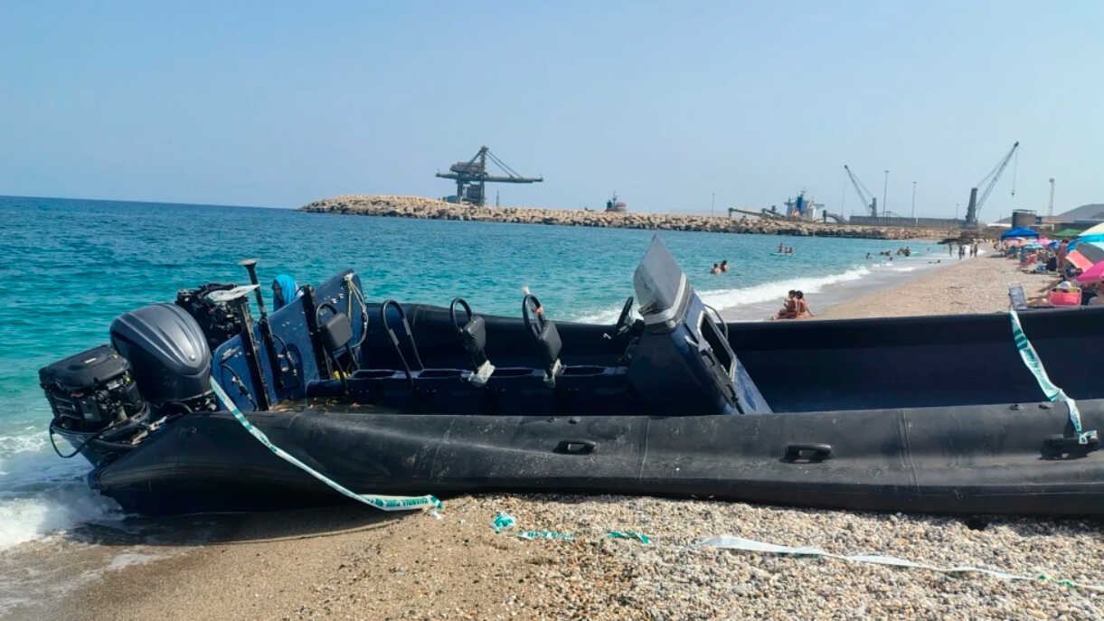 Drei Guardia-Civil-Beamte in Murcia von Drogenboot gerammt