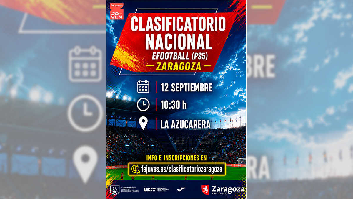 La Azucarera bringt die besten eFootball-Spieler Spaniens in Zaragoza zusammen