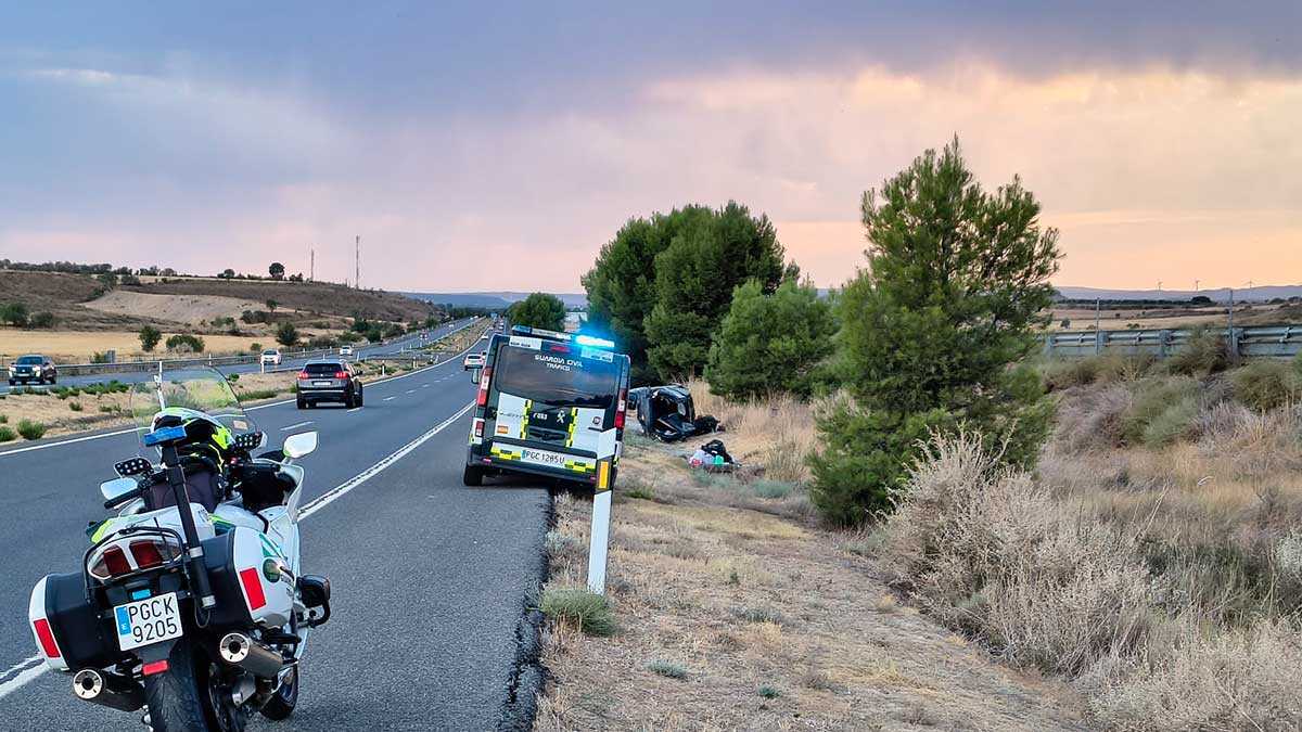 A-23 bei Almudévar nach Unfall in Richtung Zaragoza gesperrt
