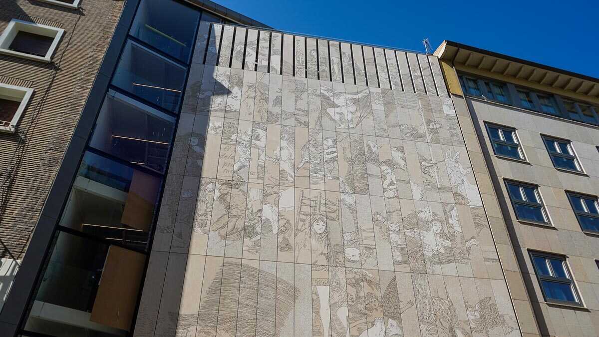 Museum mit immersiven Räumen und großer Terrasse öffnet in einem Monat neben der Plaza del Pilar