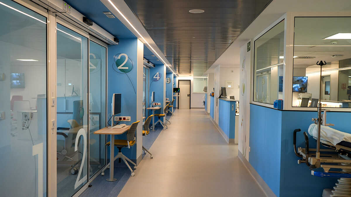 Das Kinderkrankenhaus eröffnet neue Kinder-Intensivstation mit zehn Boxen und Platz für Familien