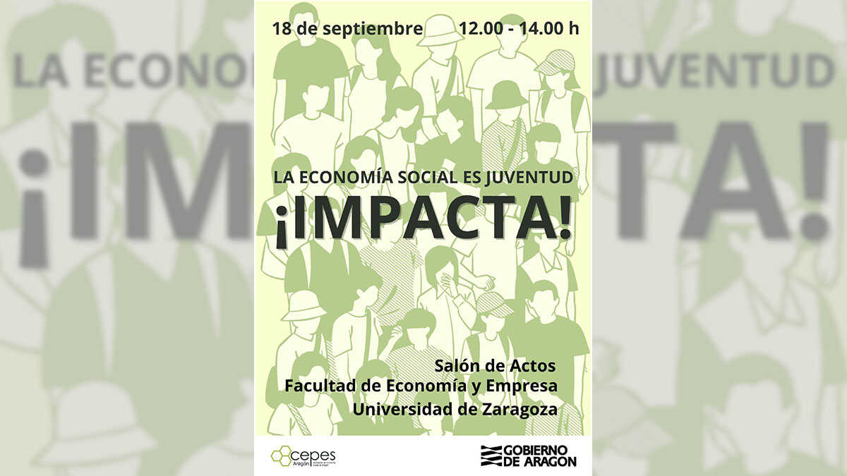 Zaragoza bringt Jugendlichen die Sozialwirtschaft mit einer Veranstaltung zu Arbeit und Unternehmertum näher