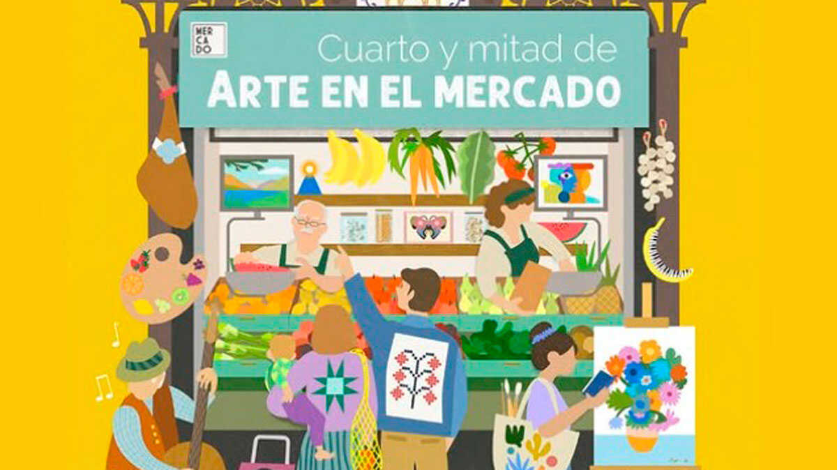 Der Mercado Central wird mit Musik, Kunst, Poesie und kostenlosen Workshops belebt