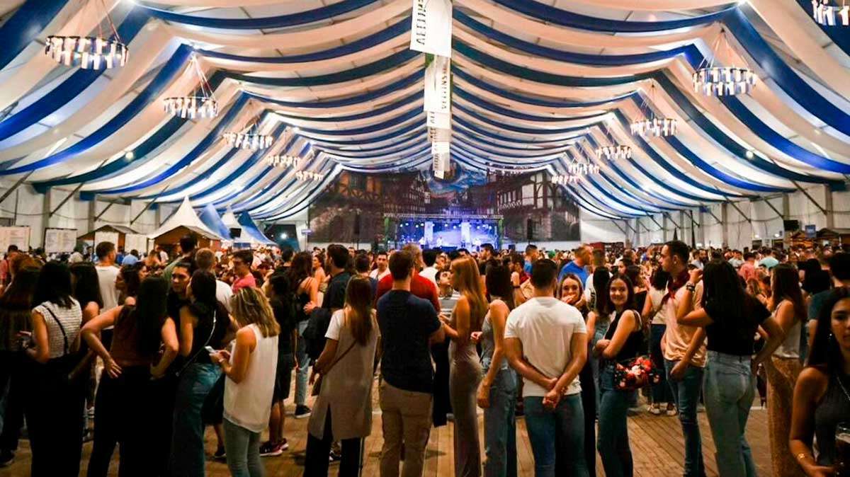 Die Oktoberfest von Valdespartera präsentiert ihre Speisekarte für die Fiestas del Pilar 2026