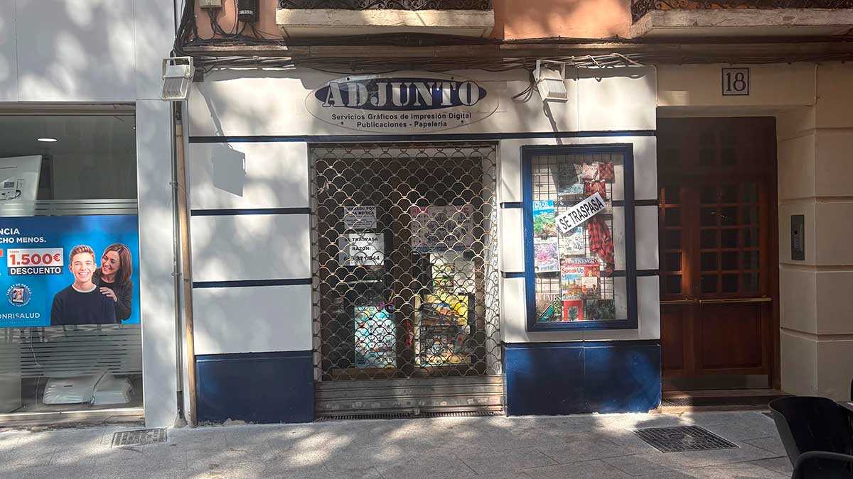Krankheitsbedingt schließt die besondere Papeterie an der Plaza San Miguel, die Sammelbilder und gebrauchte Bücher verkaufte