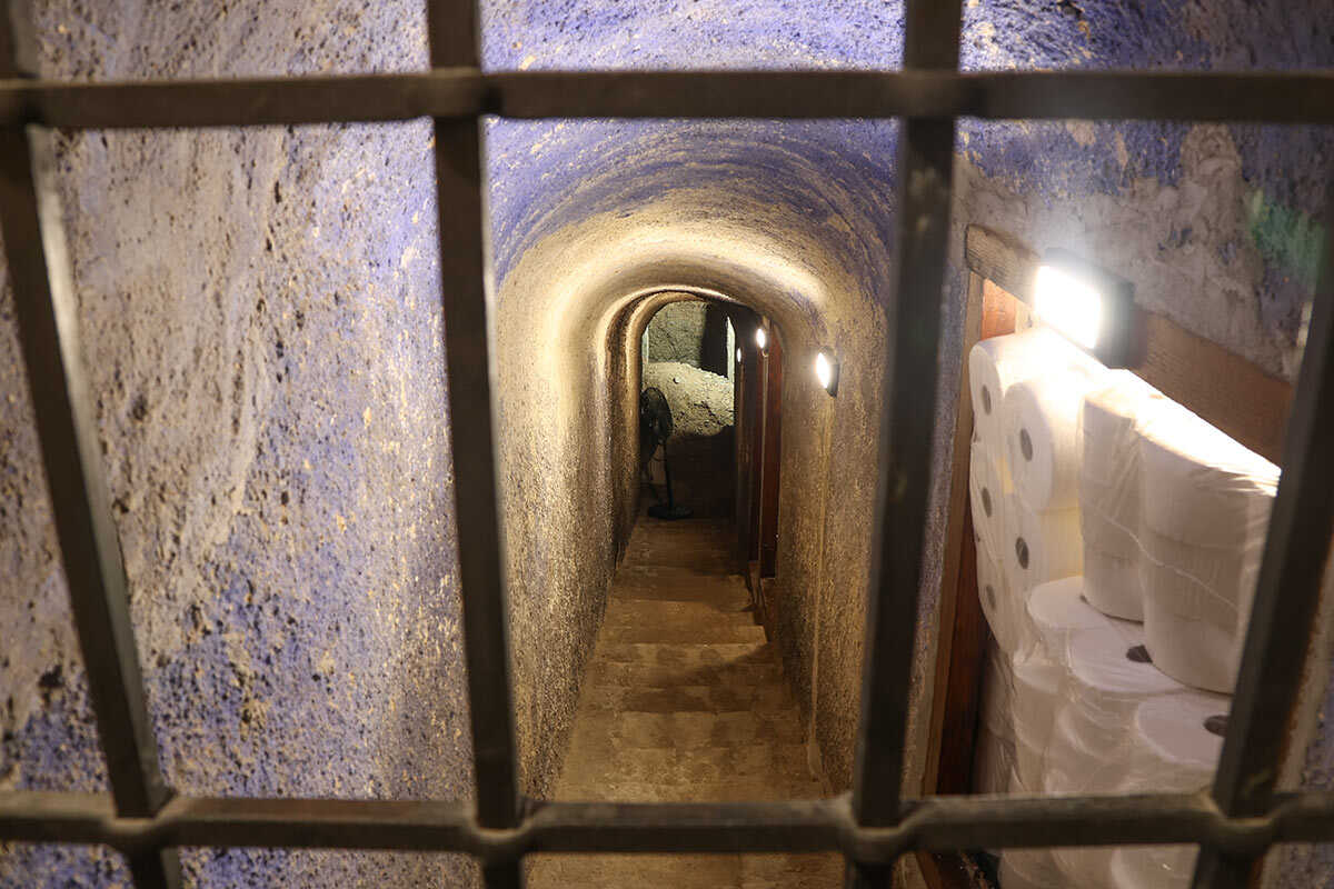 Das große Gewölbe, das sich unter der Altstadt von Saragossa verbirgt