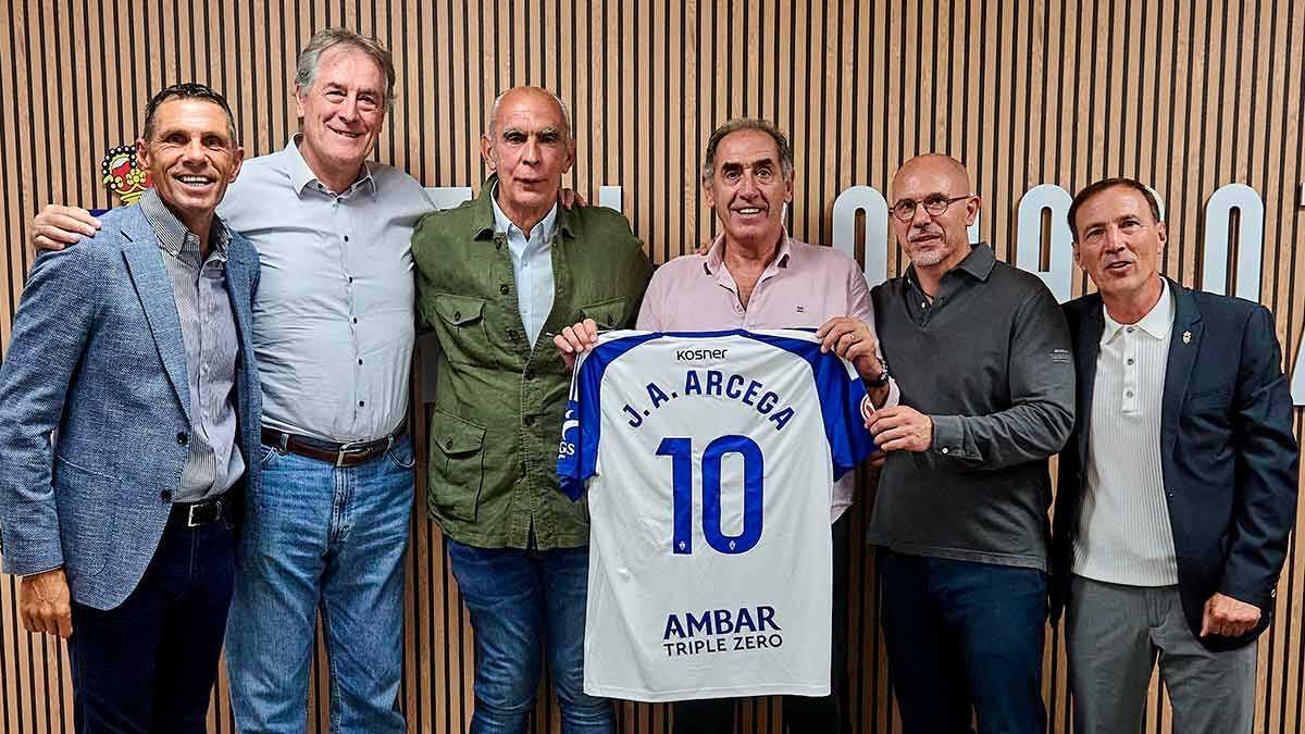 Geheime und seltsame Ehrung des Real Zaragoza für Pepe Arcega