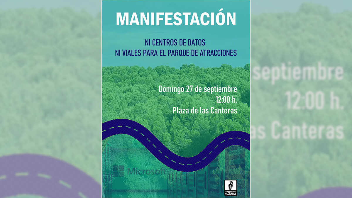 Neue Proteste in Zaragoza gegen Microsoft-Rechenzentrum nahe Puerto Venecia
