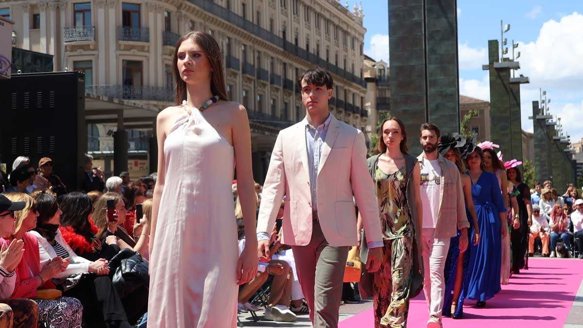 Aragón Fashion Week ohne Modenschau der Modegeschäfte am Pilar-Platz: „Es ist wichtig, dass die Leute uns sehen“