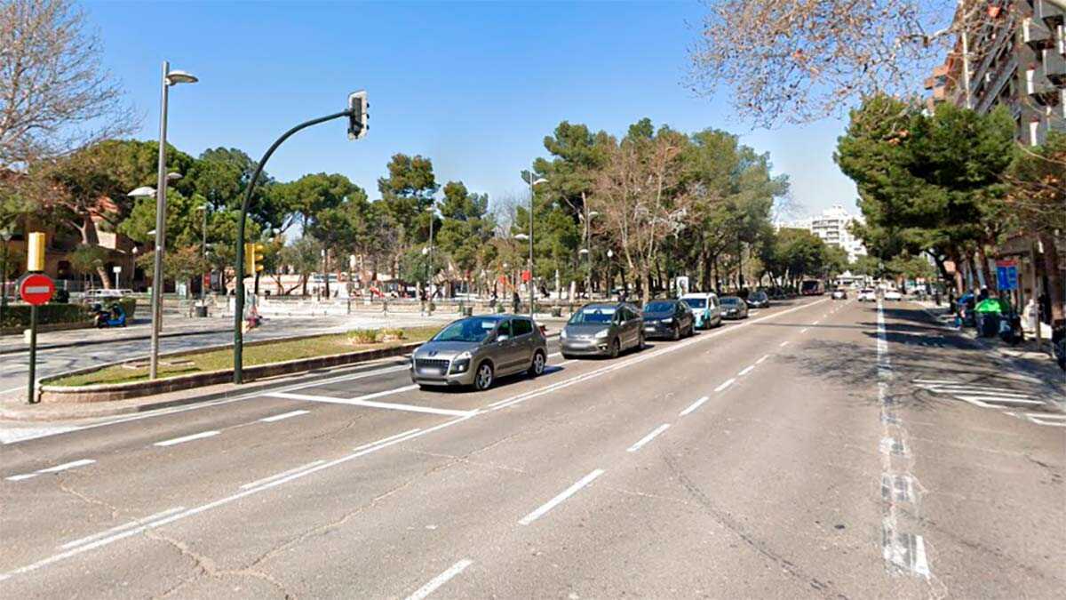 Der Paseo Cuéllar wird saniert: Zaragoza erneuert mehr als 3.000 Quadratmeter Asphalt