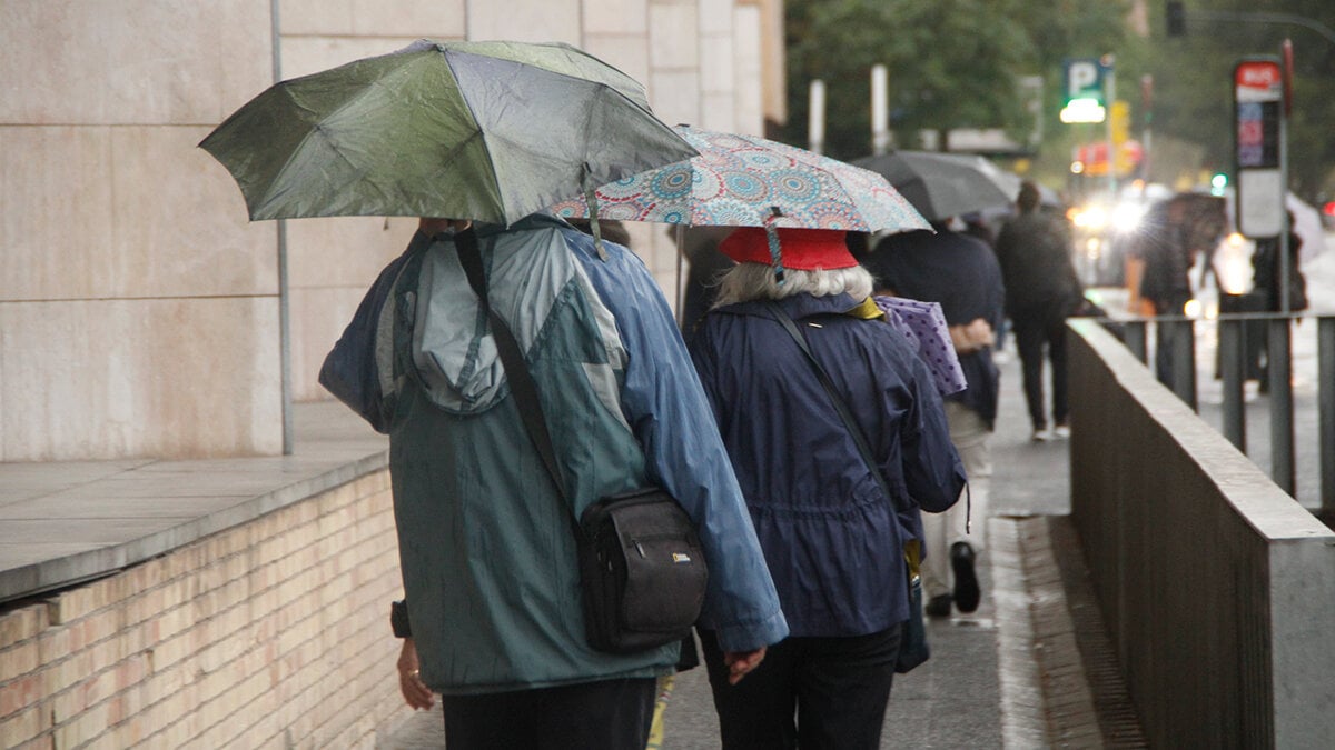 Radikaler Wetterumschwung in Aragón: Intensive Regenfälle erwartet, Aemet aktiviert Warnungen