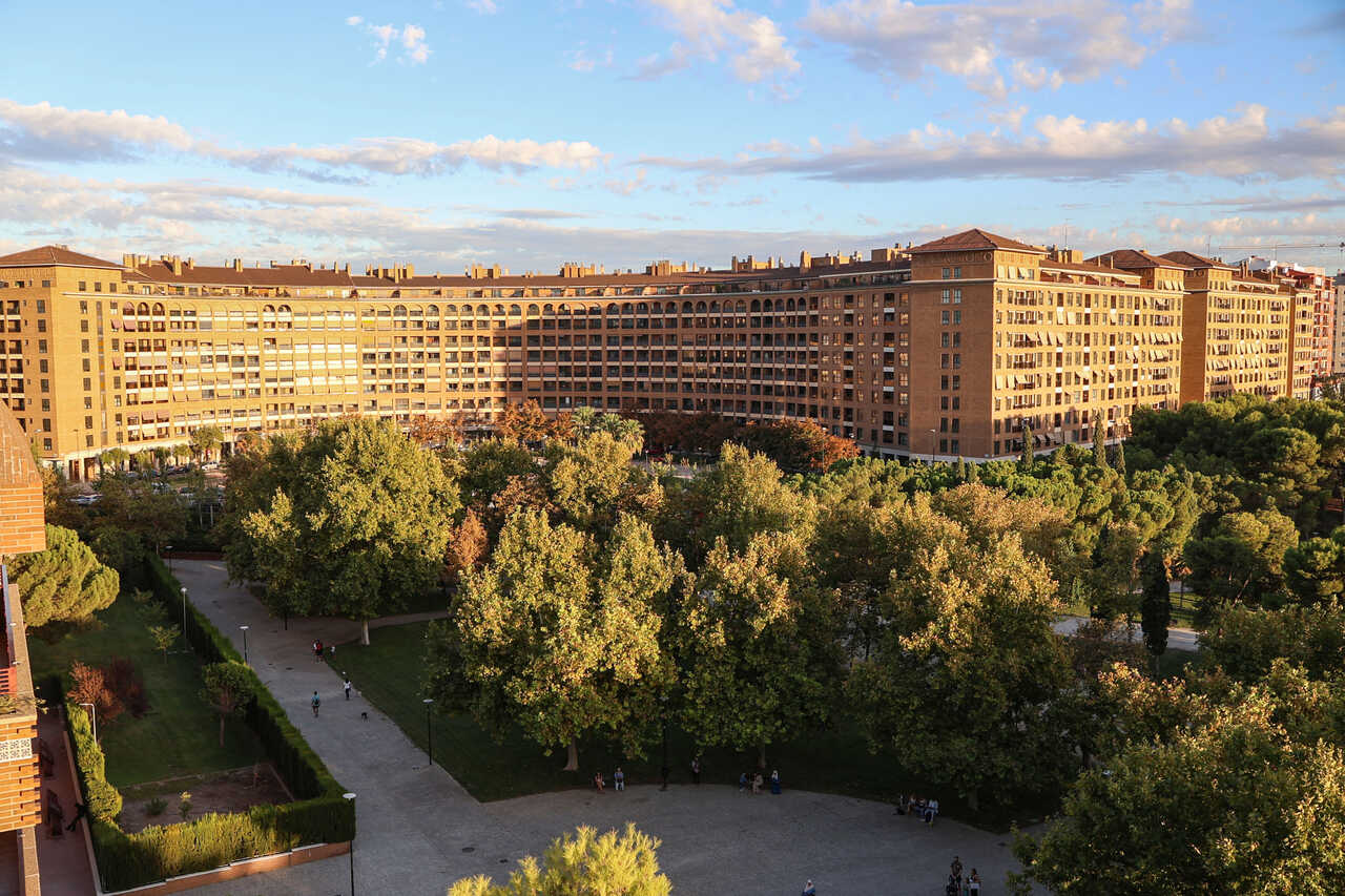 So sah die alte Playa de los Ángeles in Zaragoza aus, bevor sie unter dem Almozara-Park verschwand