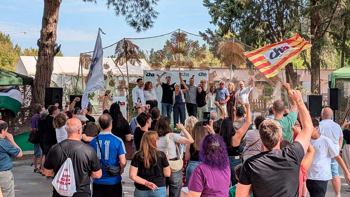 CHA feiert in Zaragoza ihr Basisfest mit den Wahlen 2027 am Horizont