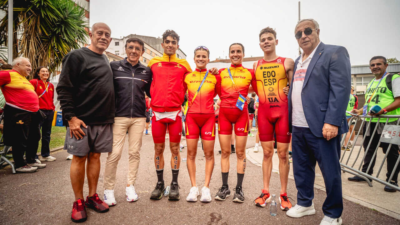 Der Aragoneser Izan Edo glänzt bei der Triathlon-WM