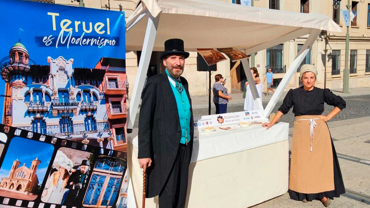 Zylinder und historische Kostüme: Teruel präsentiert den Modernismus in Alcoy