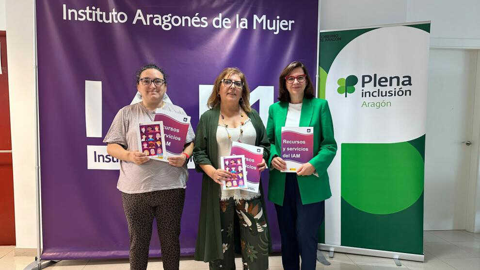 Aragón stellt leicht verständliche Broschüre zu den Angeboten des Aragonesischen Fraueninstituts vor