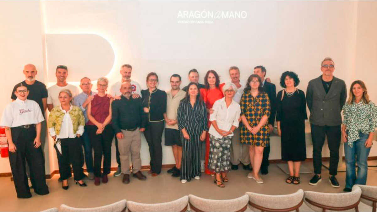 Aragón a Mano gewinnt zehn neue Botschafter und bringt aragonesisches Handwerk ins Herz des Interior Designs