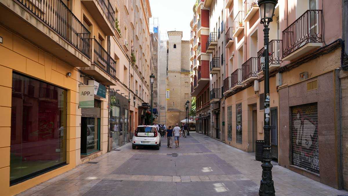 Die Calle de las Moscas in Zaragoza: Heute ein Treffpunkt für Tapas im Zentrum