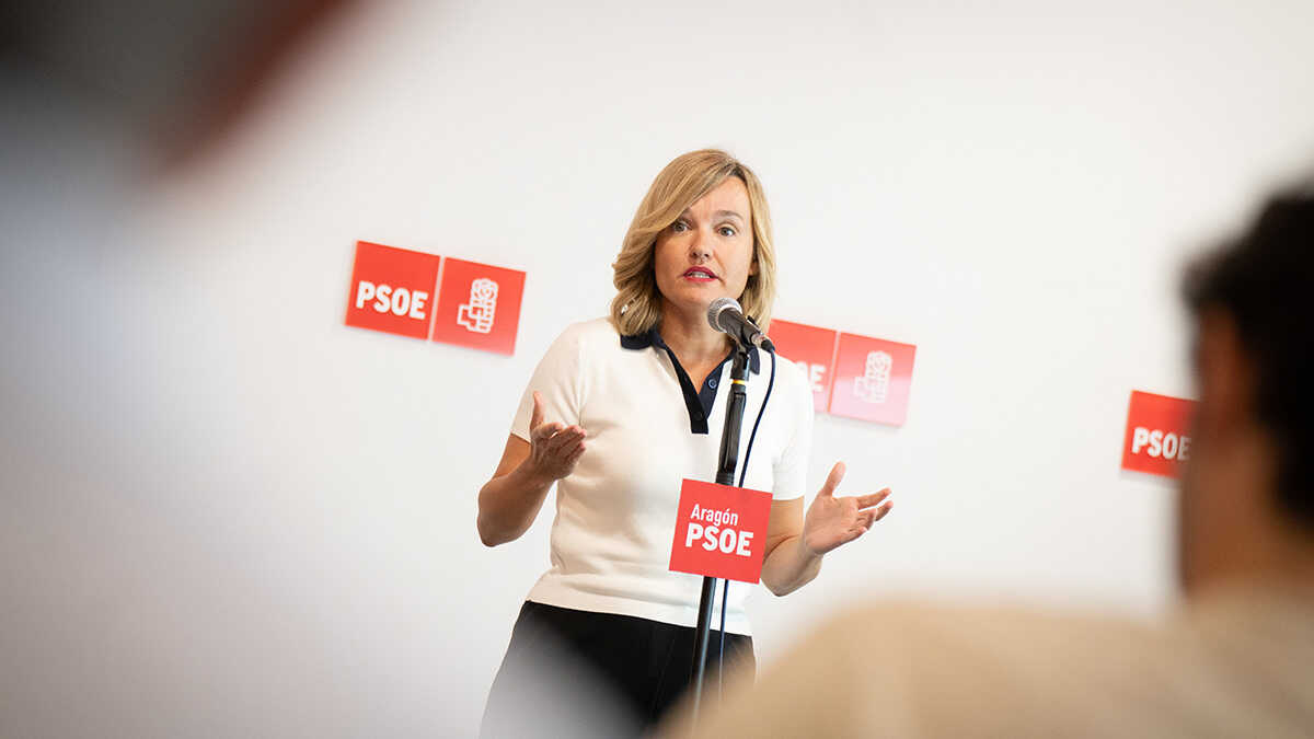 Alegría kritisiert Azcón, weil er Wahlen über das Wohnungsproblem stellt: „Er entscheidet sich immer für Spekulanten“