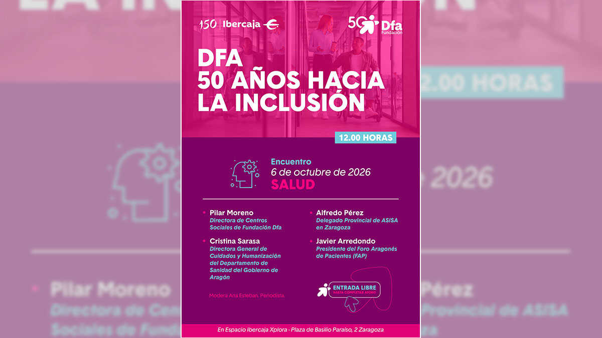 Fundación Dfa diskutiert in Zaragoza über Barrierefreiheit und Gesundheitsversorgung für Menschen mit Behinderung