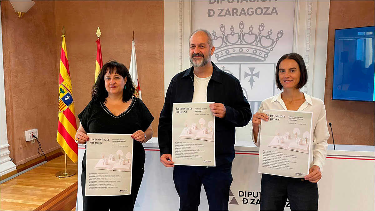 Elf aragonesische Autoren bereisen mit dem DPZ-Zyklus „La provincia en prosa“ 33 Gemeinden