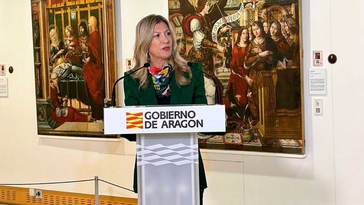 Die profanen Malereien von Sijena kehren zwischen dem 19. Oktober und dem 5. November nach Aragón zurück