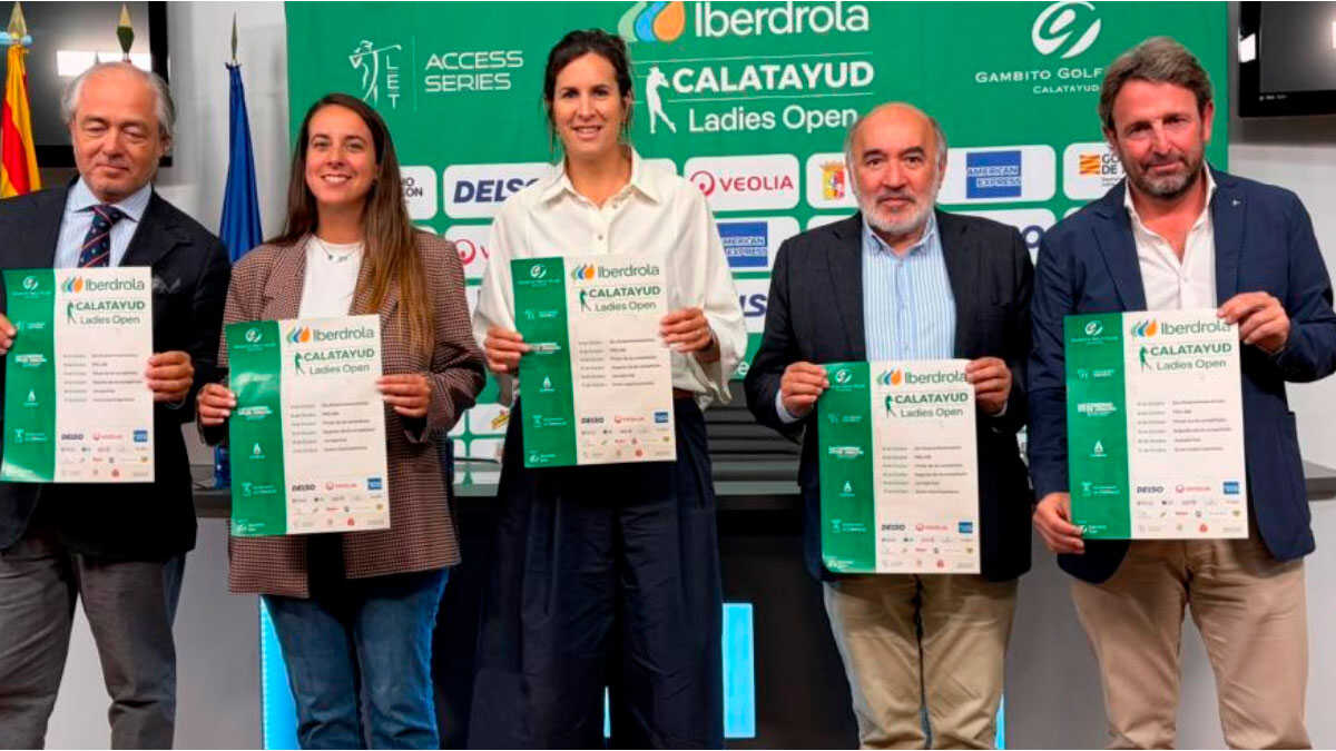 Rund hundert Profi-Golferinnen treten beim Iberdrola Calatayud Ladies Open an