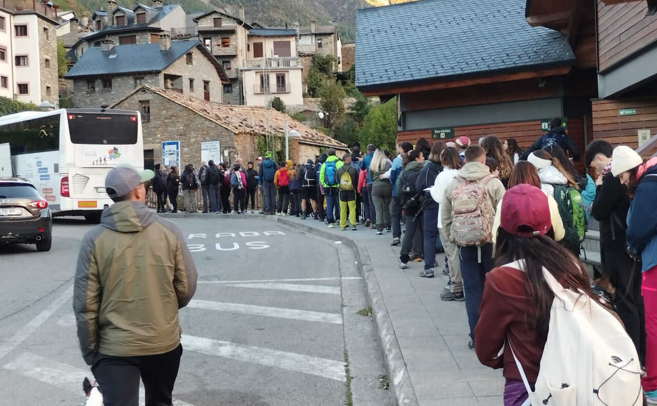 Ordesa wieder wie am Samstag: Zufahrt wegen Besucheransturms ab 9.00 Uhr gesperrt