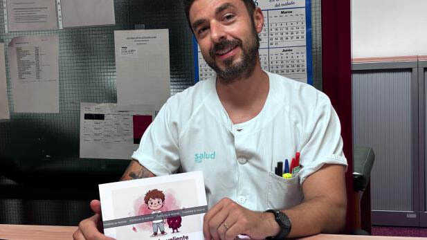Krankenpfleger aus Huesca entwickelt 48 Geschichten gegen die Angst vor dem Krankenhaus