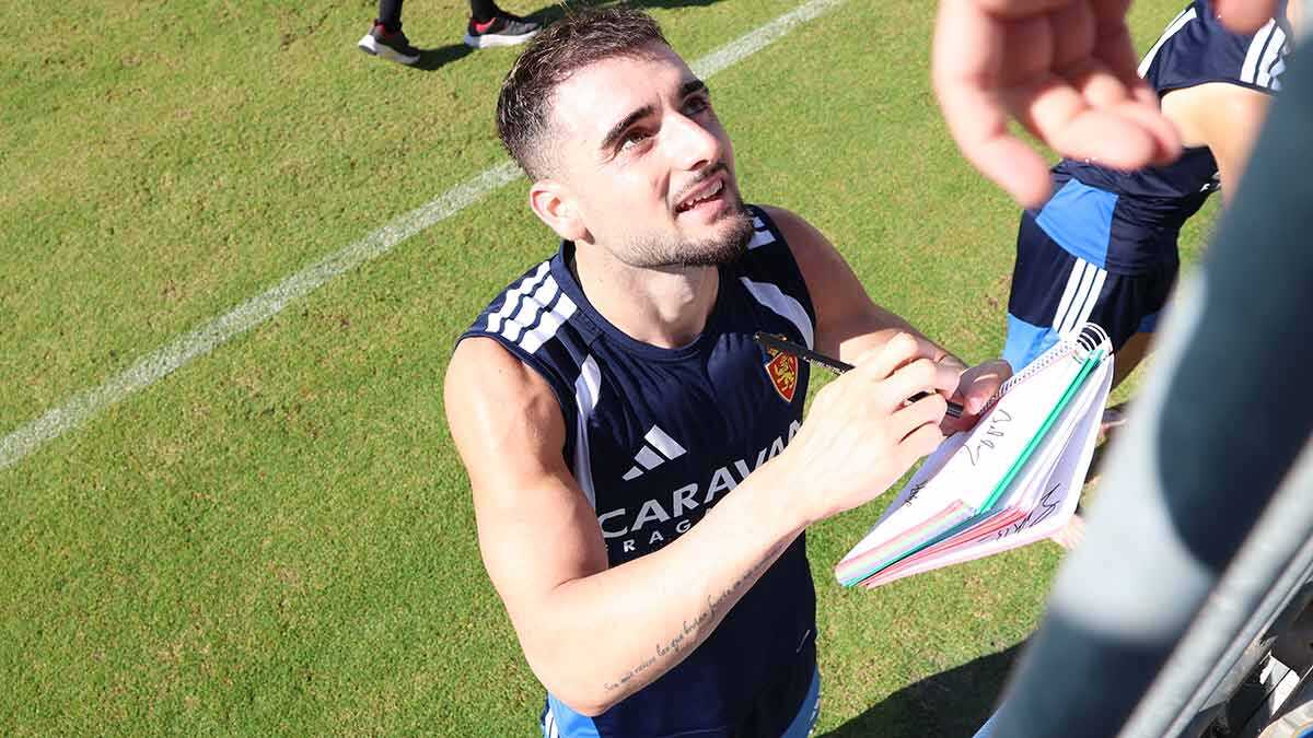 Marcos Cuenca: „Wir sind Real Zaragoza und müssen gewinnen, wo immer wir antreten“