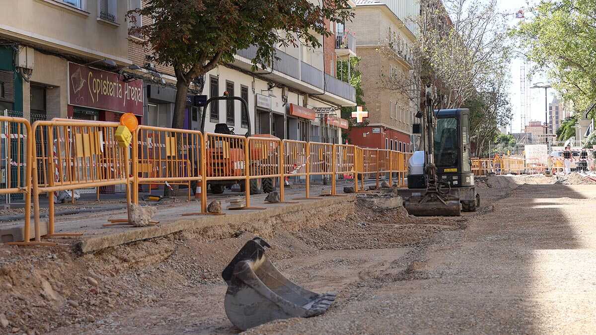 Calle Pedro Cerbuna: Bauarbeiten wegen „unverzichtbarer“ Arbeiten 15 Tage länger