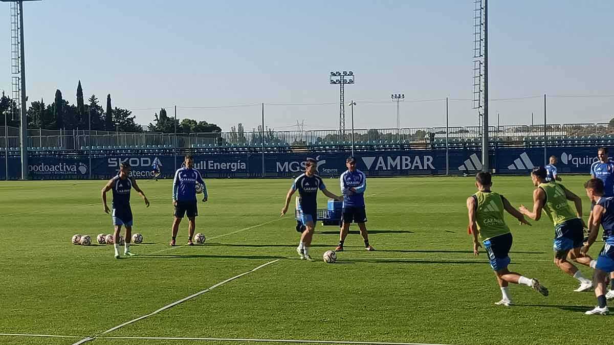 Real Zaragoza kehrt mit Vadillo als einzigem Ausfall ins Training zurück