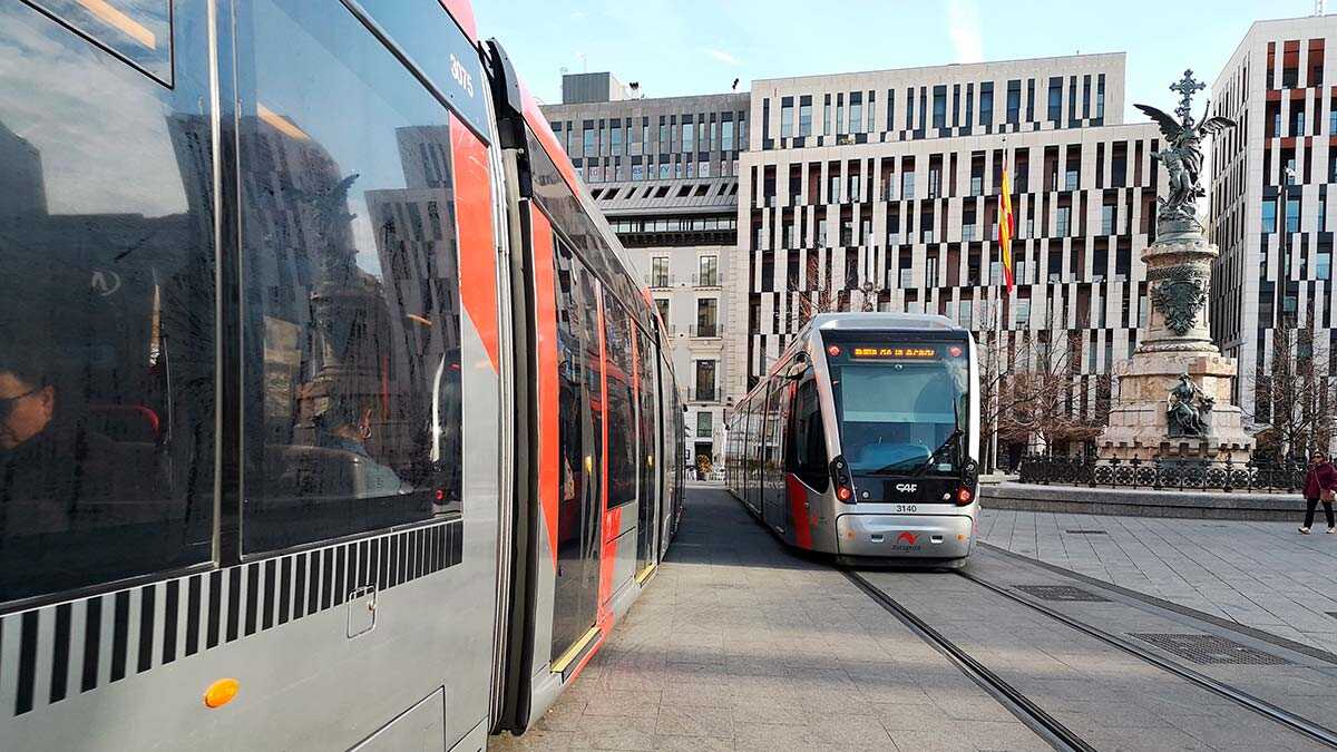 Streik der Straßenbahn Zaragoza beginnt am Montag zur Stoßzeit