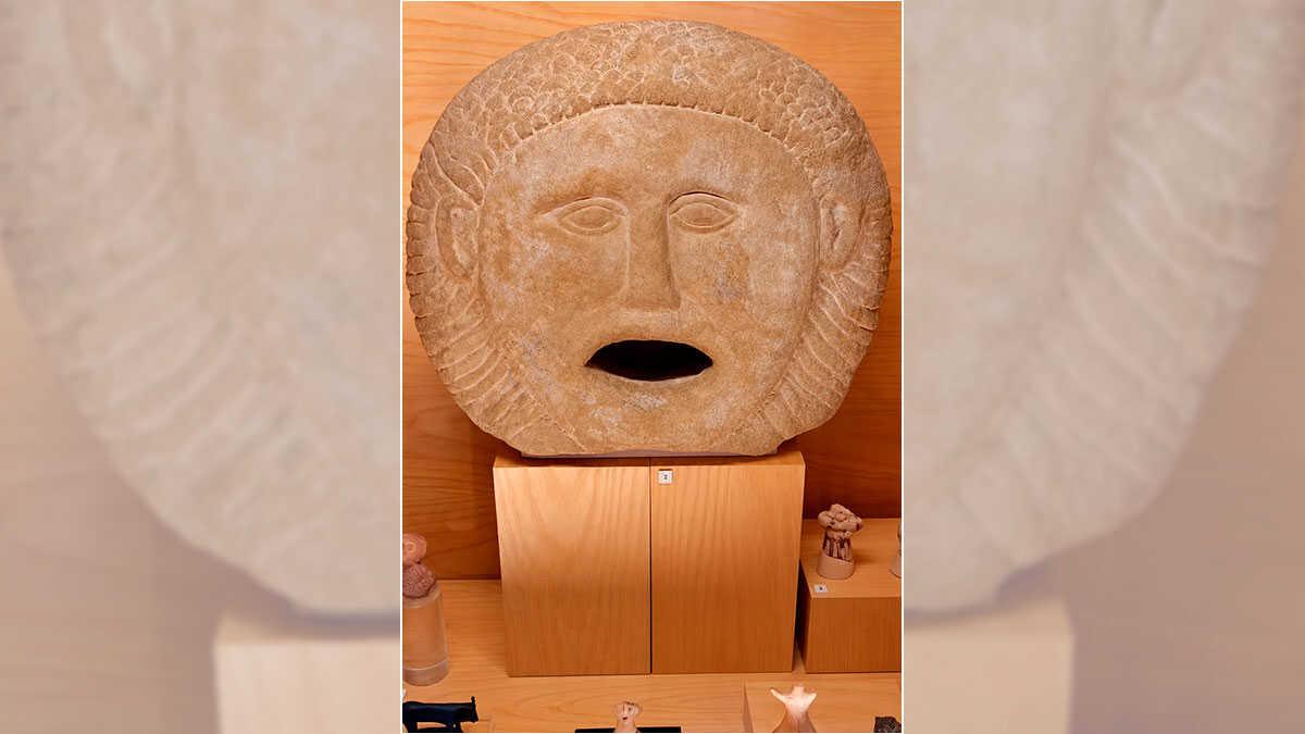 Ein Mund der Wahrheit, der vor 2.000 Jahren Wasser spie: Die kuriose Skulptur kehrt auf Huescas Straßen zurück
