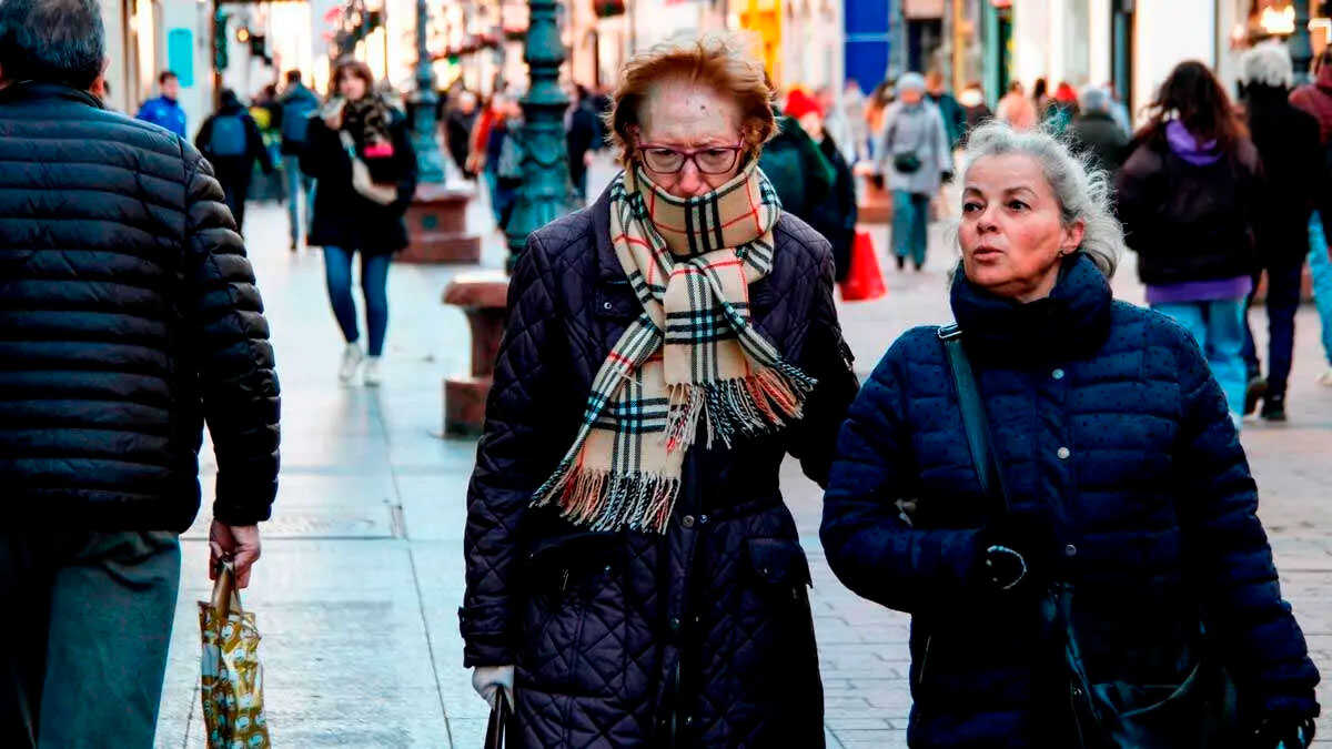 Eine „polare Luftmasse“ lässt die Tiefstwerte in Aragón unter null sinken