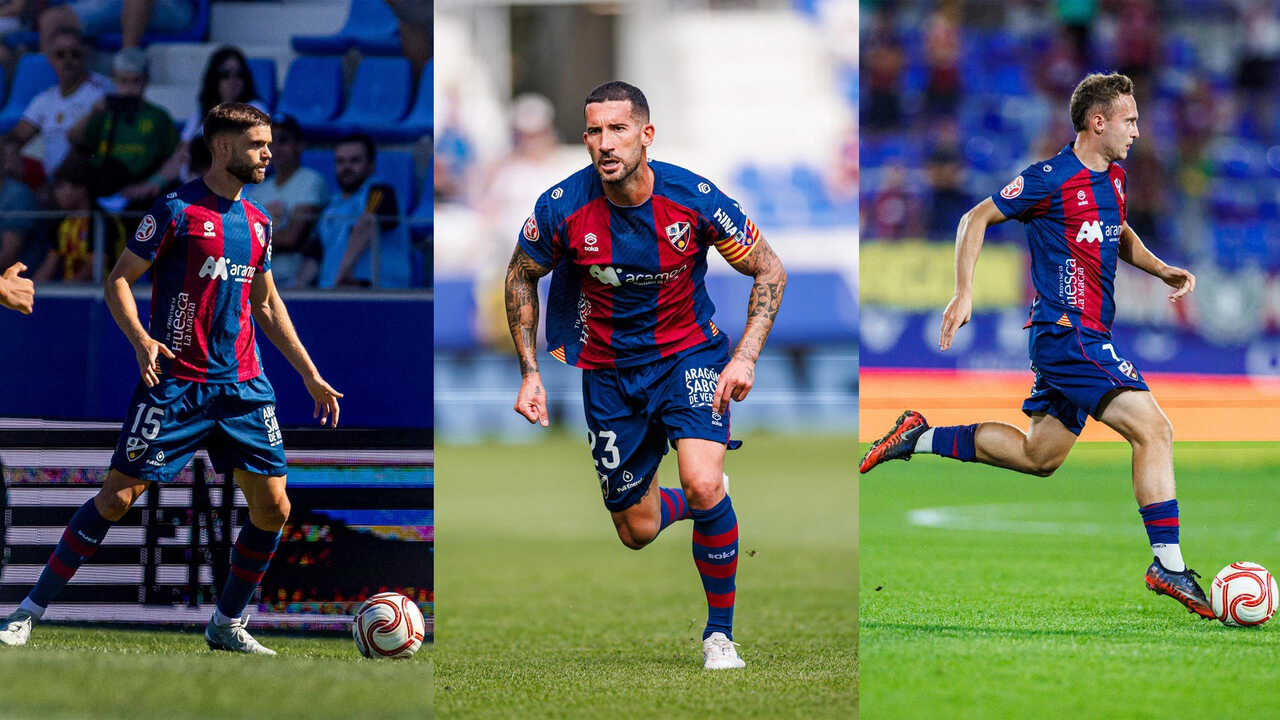 S.D. Huesca präsentiert Verletzungsbericht: Óscar Sielva, Guillem Molina und Rafa Tresaco verletzt