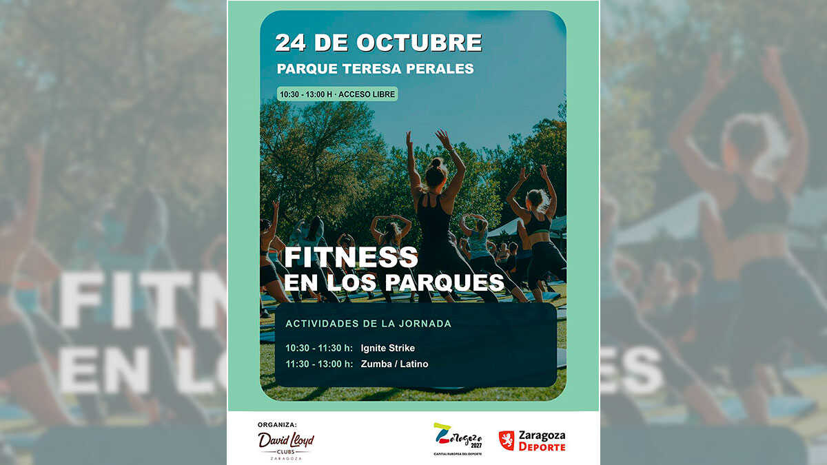 Der Teresa-Perales-Park wird diesen Samstag zum kostenlosen Fitnessstudio: mehr als zwei Stunden Fitness und Zumba