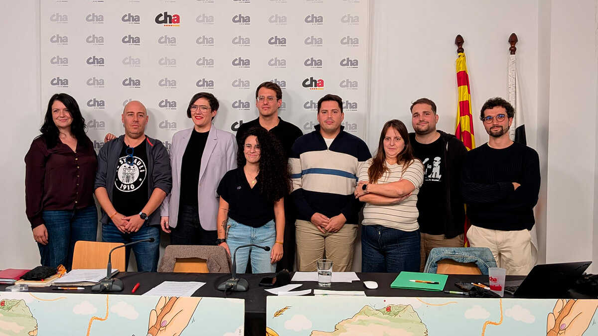 Marina Rodríguez führt am 29. November die CHA-Frente-Amplio-Liste für Zaragoza an