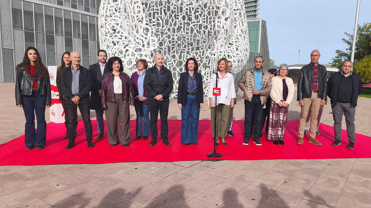 PSOE wirbt für seine Kandidatur in Saragossa und verteidigt Sánchez’ Beiträge für Aragón: „Wie soll Feijóo regieren, wenn er nicht einmal ein Interview durchsteht?“