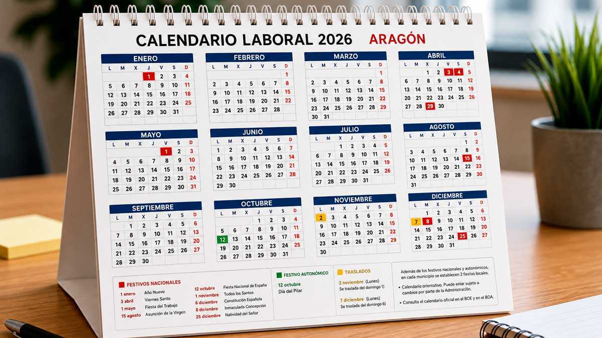 Wann ist das Allerheiligen-Wochenende 2026 in Aragón? So fällt der Feiertag am 1. November