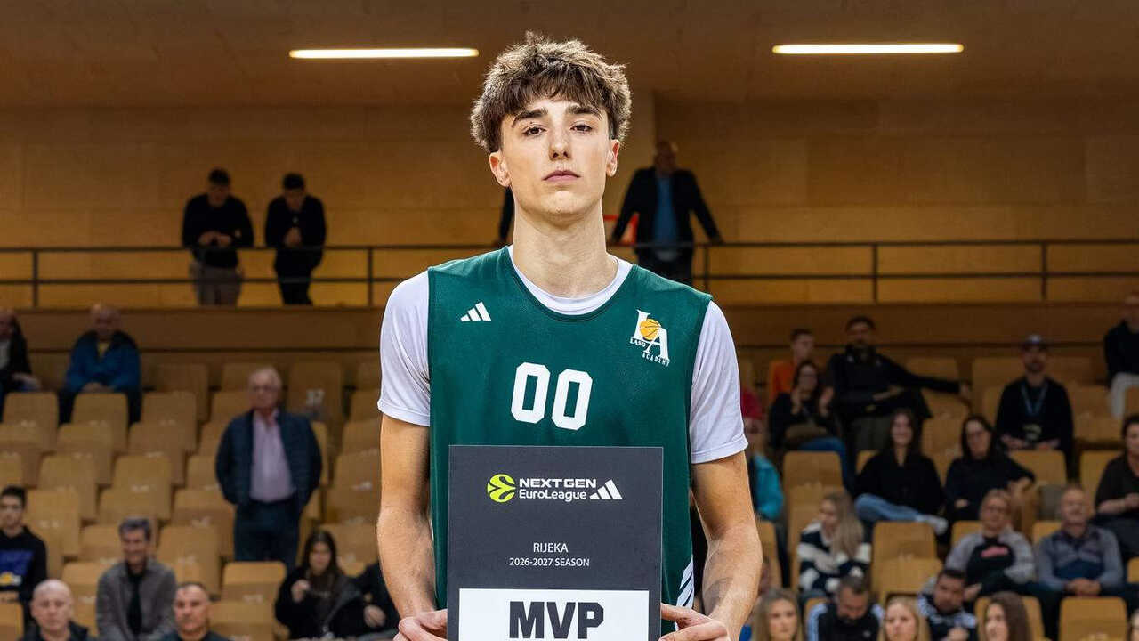 Matija Lukic, das Juwel von Casademont Zaragoza, erobert Europa als MVP des Adidas Next Generation