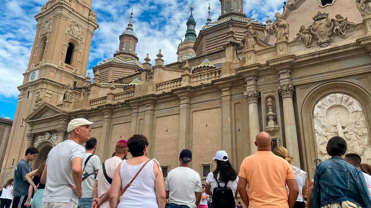 Der Monat, in dem der internationale Tourismus in Zaragoza boomte: Das war der Grund