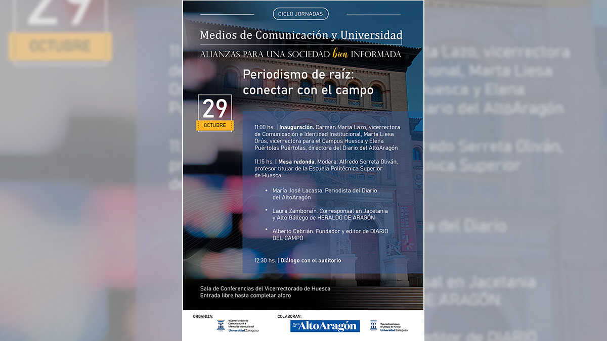 „Journalismus mit Wurzeln“: Campus Huesca diskutiert die Berichterstattung über den ländlichen Raum