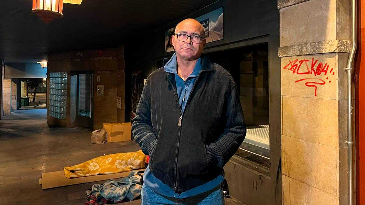 José Luis, mit 59 Jahren obdachlos in Zaragoza: „Ich will nicht von einer Sozialleistung oder Sozialhilfe leben“