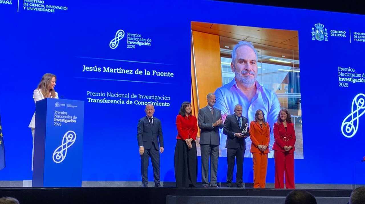 INMA-Forscher Jesús Martínez de la Fuente erhält den Nationalen Forschungspreis Juan de la Cierva