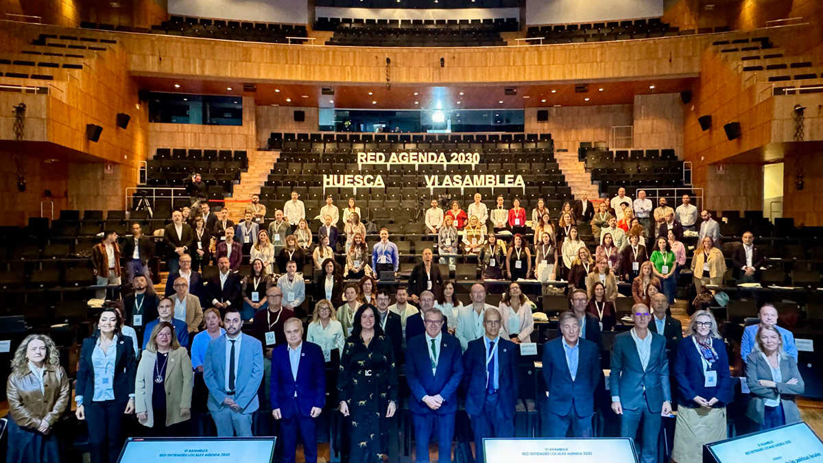 Huesca bringt Kommunen aus ganz Spanien für die Agenda 2030 zusammen