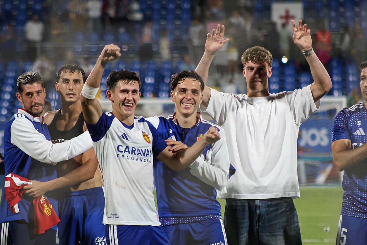 Lucas Terrer, der einzige Verbliebene des letzten Spiels von Real Zaragoza gegen Villarreal B